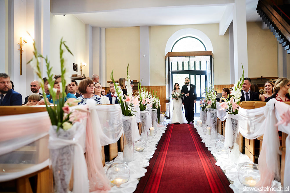 ślubu w kościele księzy filipinów w Tarnowie wesele w restauracji soprano