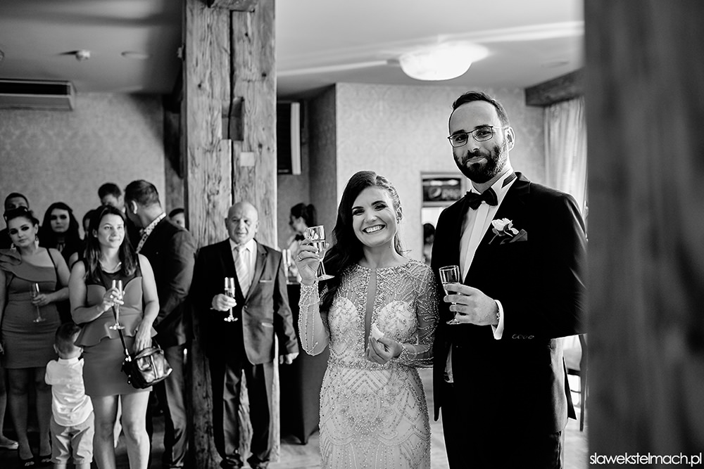 toast pary młodej - wesele w restauracji soprano tarnowie