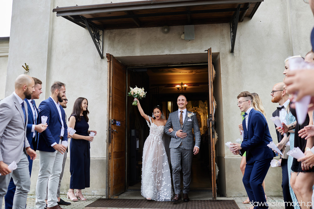 ślub w kościele rzeszów piękna ceremonia 