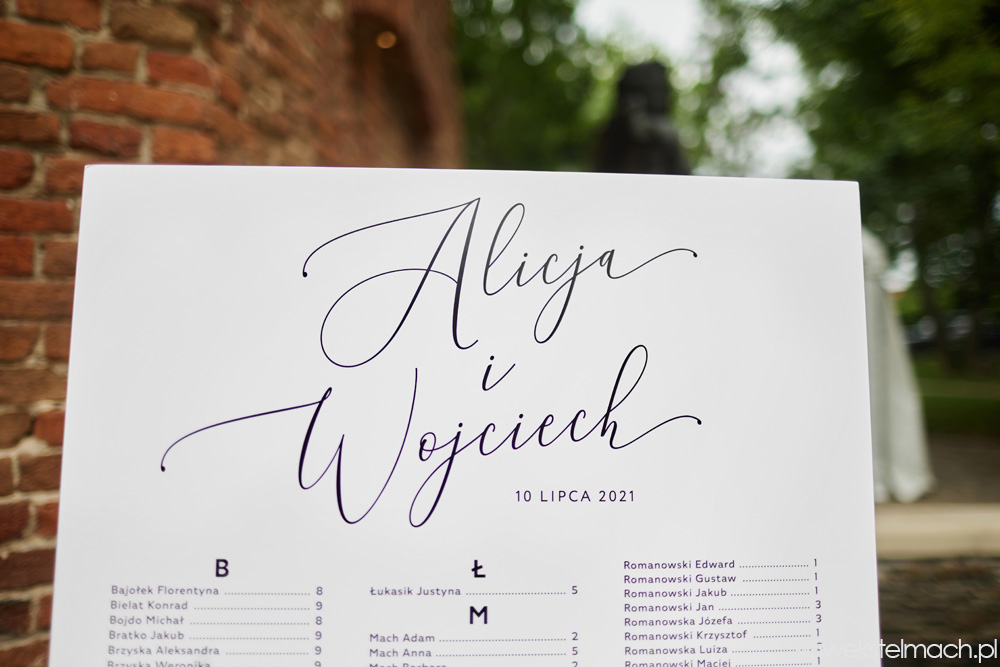 plan stołów na wesele 