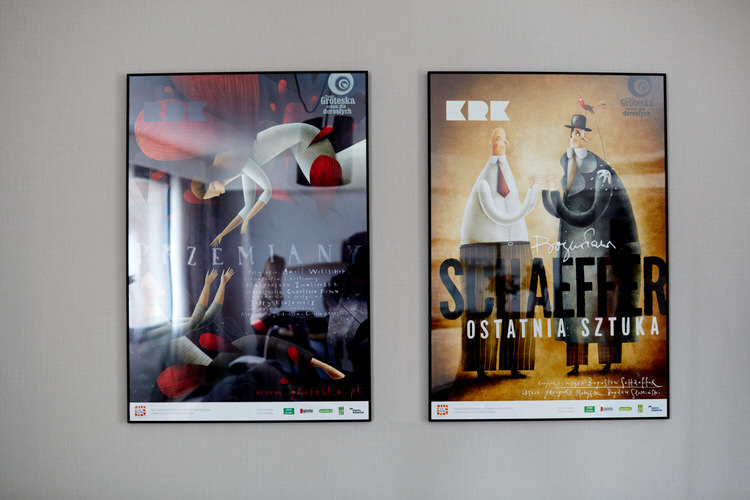 Kot w butach, plakat teatralny