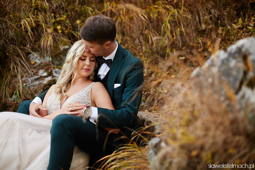 sesja ślubna w górach Szczyrbskie Jezioro