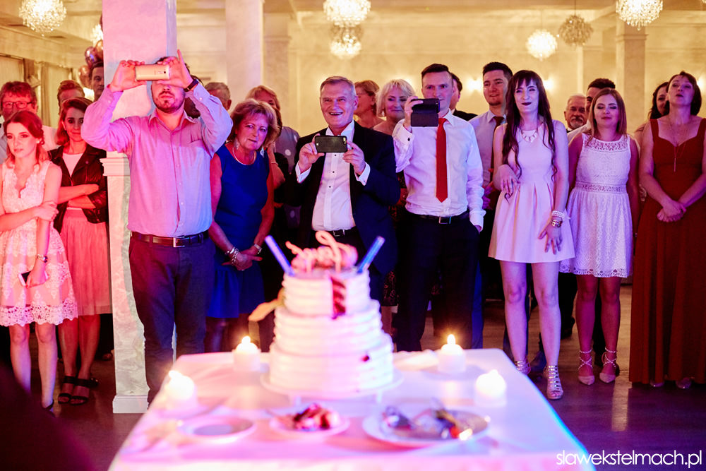 jodłowy dwór - tort weselny